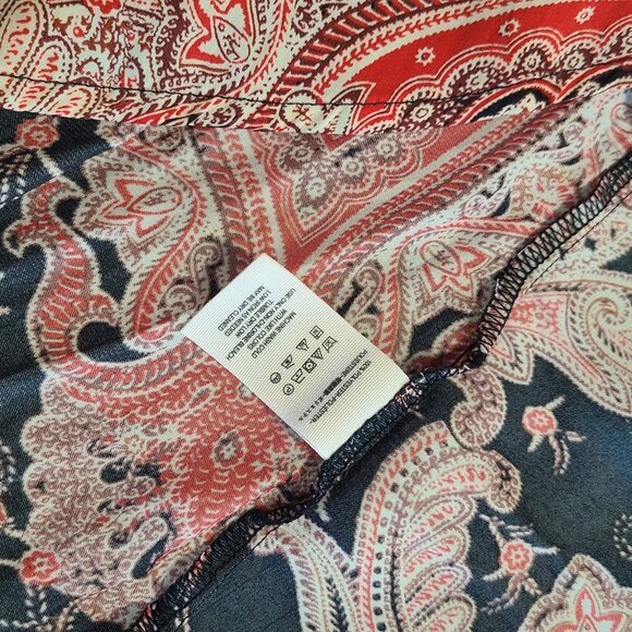 Free People Fields of Butterflies Tunic Top Shirt XS Oversized Romantic NEW * - Picture 7 of 9